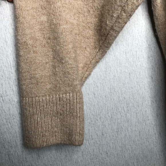 ASTR The Label Alpine Cardigan Women's XS Oatmeal Wool Blend Oversize Chunky - Picture 5 of 15